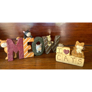 MEOW Cats and Cat and Mouse Suzi Skoglund Kitties Cat Kitty Figure 2008